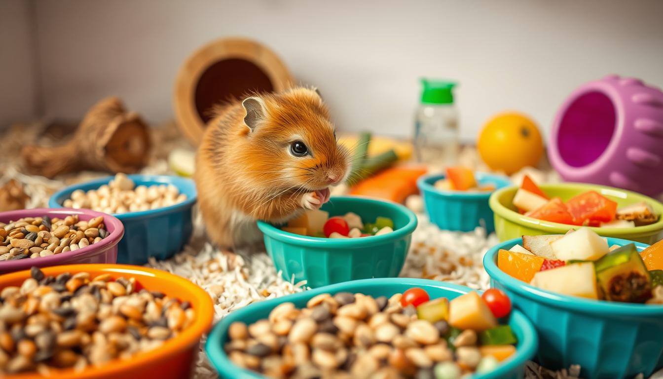 syrian hamster diet​
